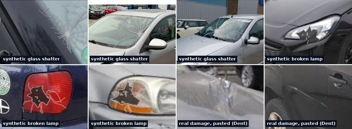 synthetic damage examples